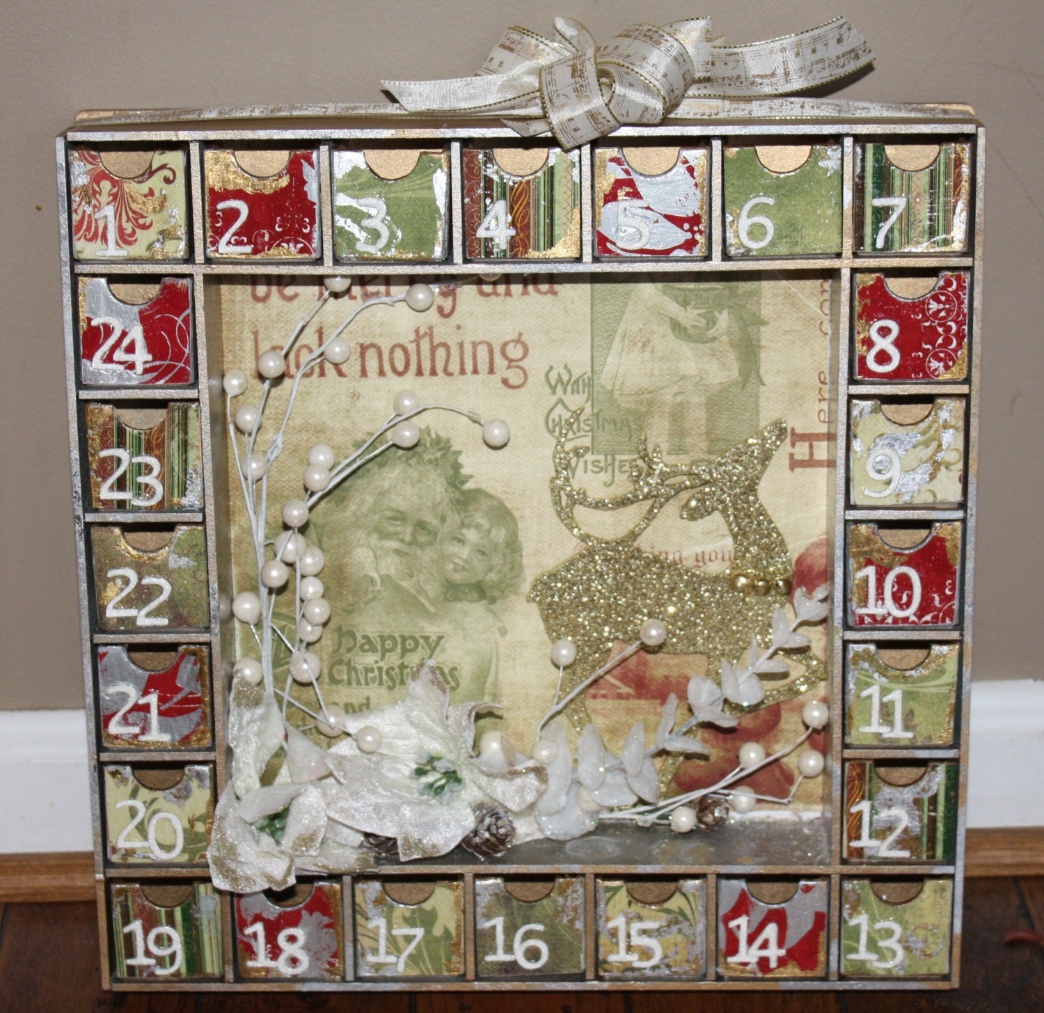 sale advent calendar christmas countdown by branchingoutward sale advent calendar christmas countdown by branchingoutward