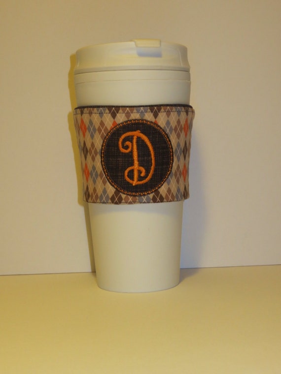 Coffee sleeve / Coffee koozie by LivinonaThread on Etsy