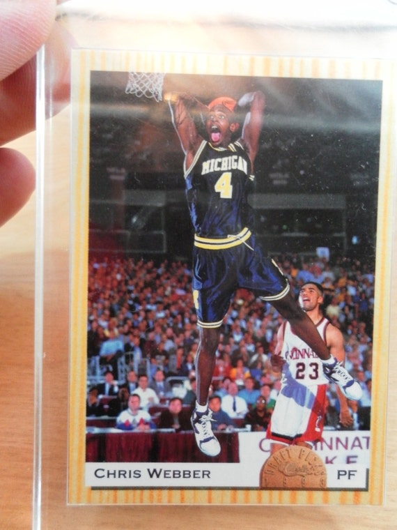 Chris Webber Classic Draft Pick Trading Card 1993/94