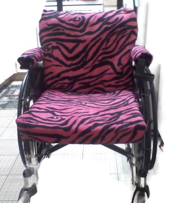 Handmade Wheelchair Seat Cover Set Fleece duck by ClineCovers