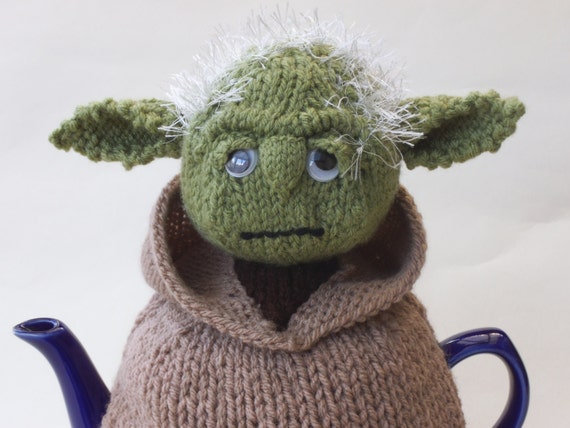 Starwars Yoda Tea Cosy Knitting Pattern from TeaCosyFolk ...