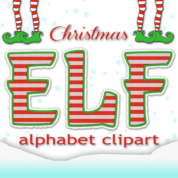 clipart christmas alphabet - photo #10