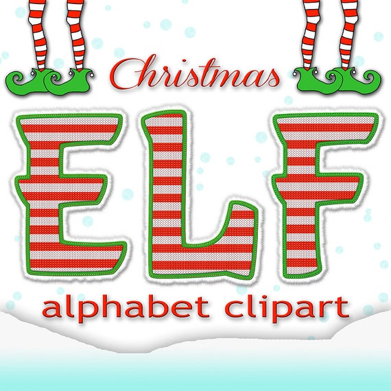 clipart christmas alphabet - photo #10