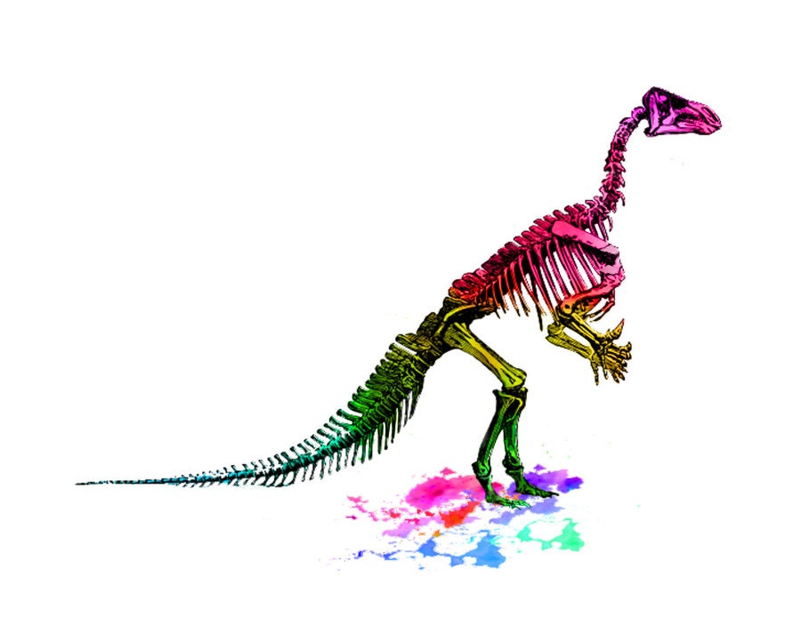 rainbow t rex