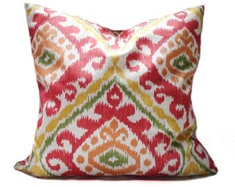 Red Orange Pillow 