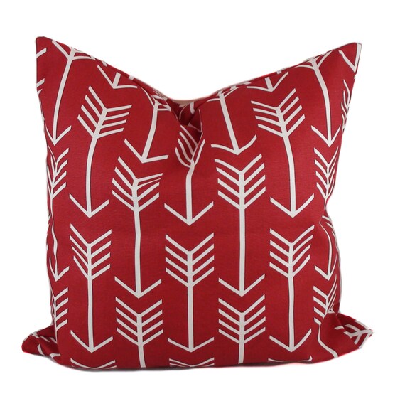 Red pillow cover Valentine pillow Decorative pillow Red
