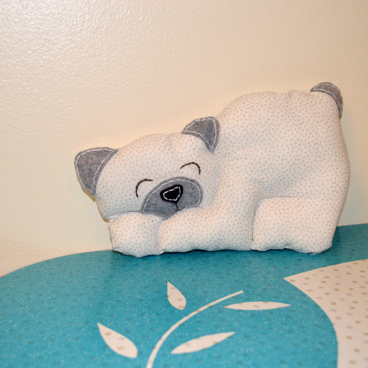 small polar bear stuffed animal