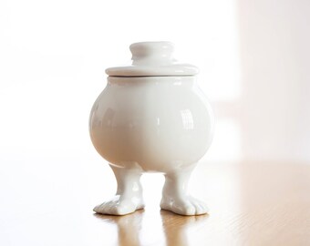 Sugar Bowl with Lid Ceramic *Explorers Collection* Bring a Smile Home! LOWER PRICE!!