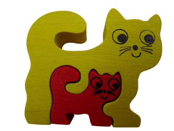 cat puzzles diy