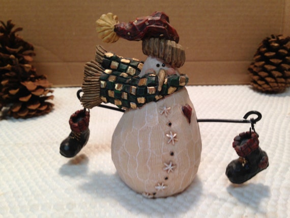 boyds bears snowman figurines