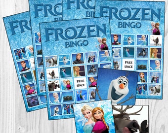 frozen bingo game