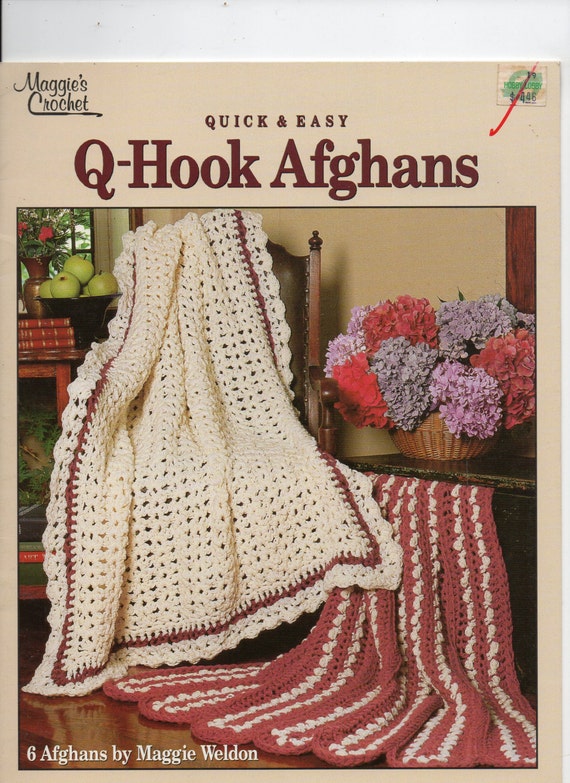 Quick and Easy QHook Afghans Maggies Crochet by cutiepiepatterns