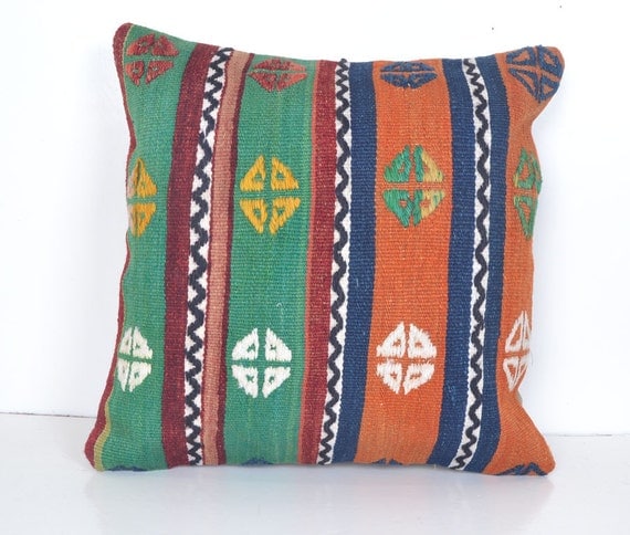 Extra Large Pillow Cover Large Throw Pillow by SandyKilimPillow