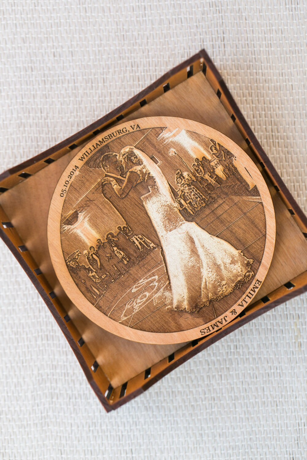 Custom Wood Coasters Personalized Coasters by ElegantLaserDesigns