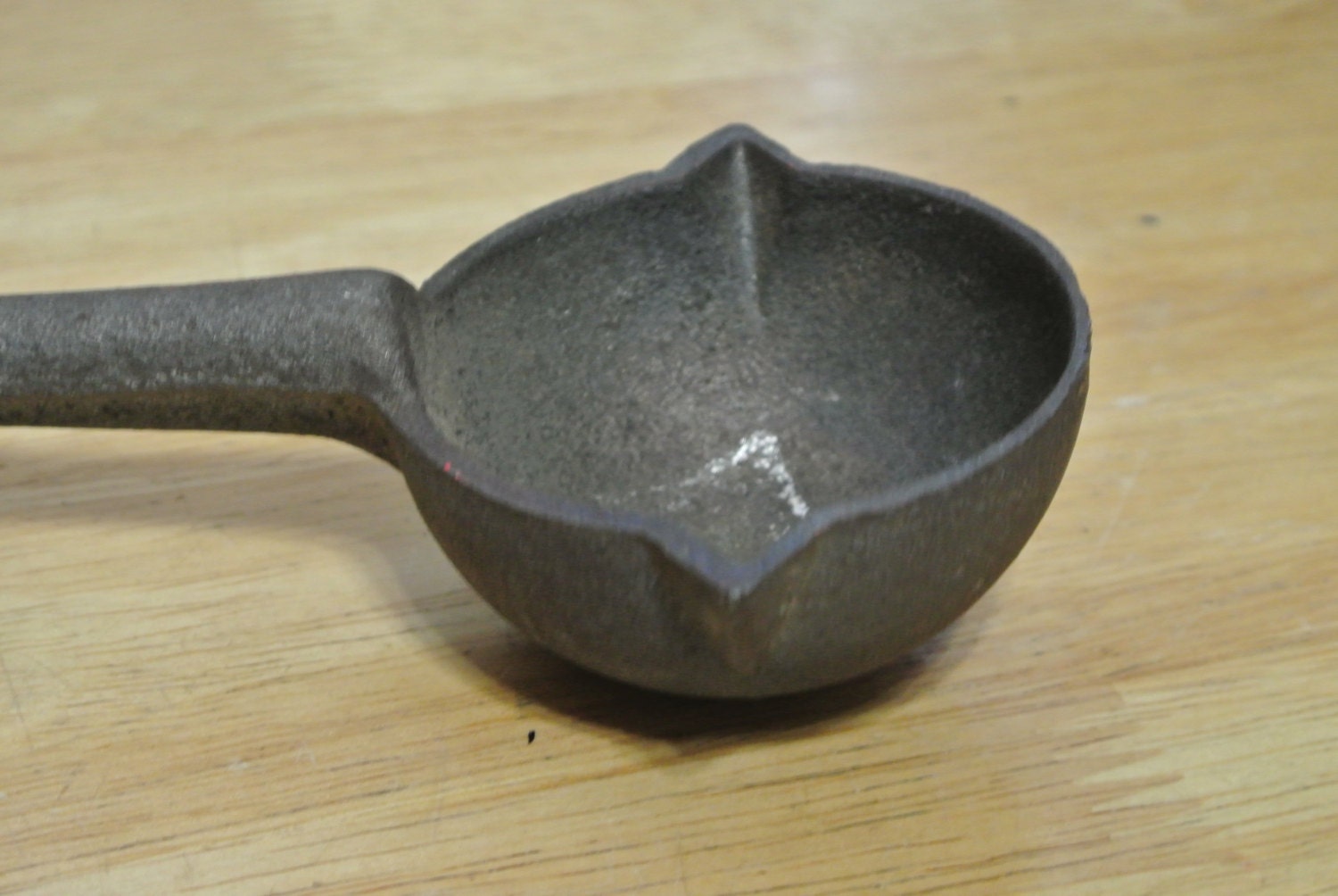 Cast Iron Ladle Lead Pouring