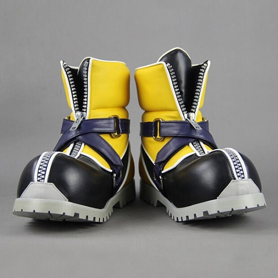 Kingdom Hearts Sora Cosplay Shoes Hand Made Custom Made by Coszone