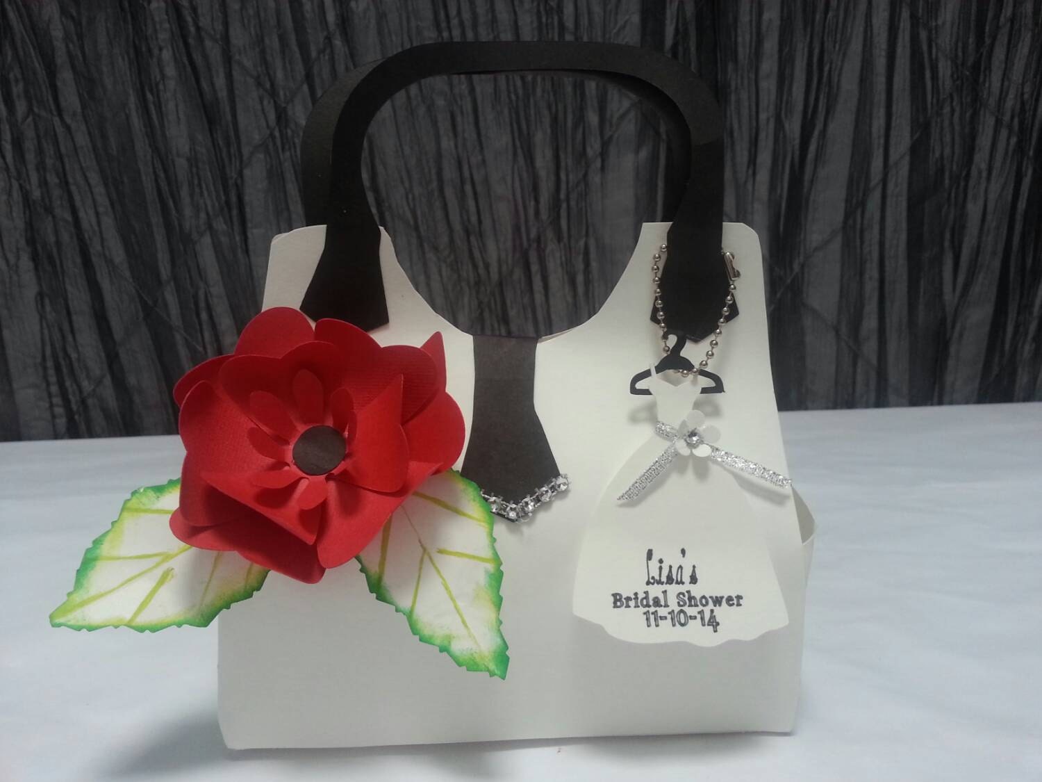 Paper purse gift box purse favor box