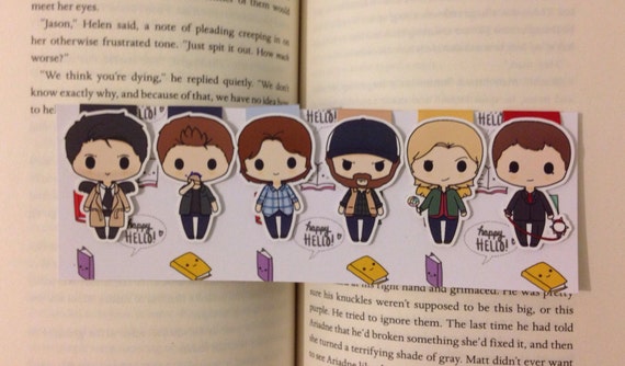 Magnetic Bookmarks • monster hunters