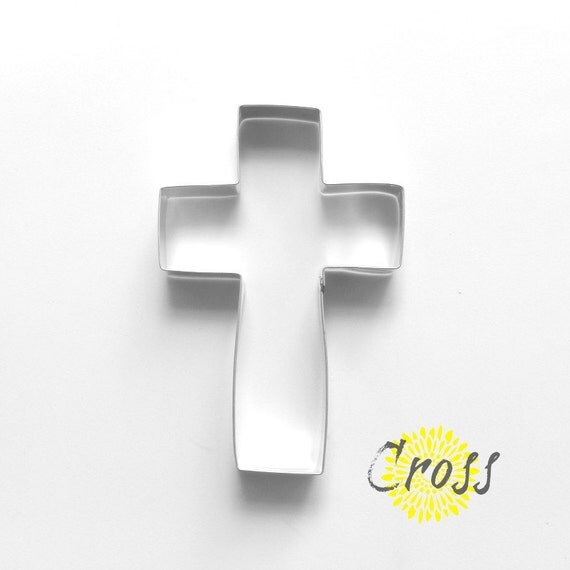 Cross Cookie Cutter / 5 inch / Religious by TheButtercupHouse