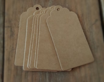 100 bulk order 9 by 4 cm luggage tags - name place, table names, brown name cards, labels, wedding tags, brown labels, luggage labels