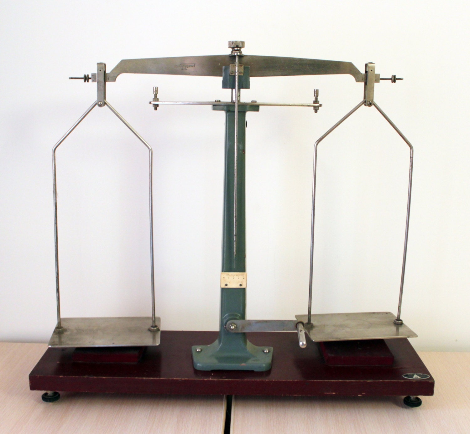 Vintage Analytical Balance Scale. Industrial Decor Scientific