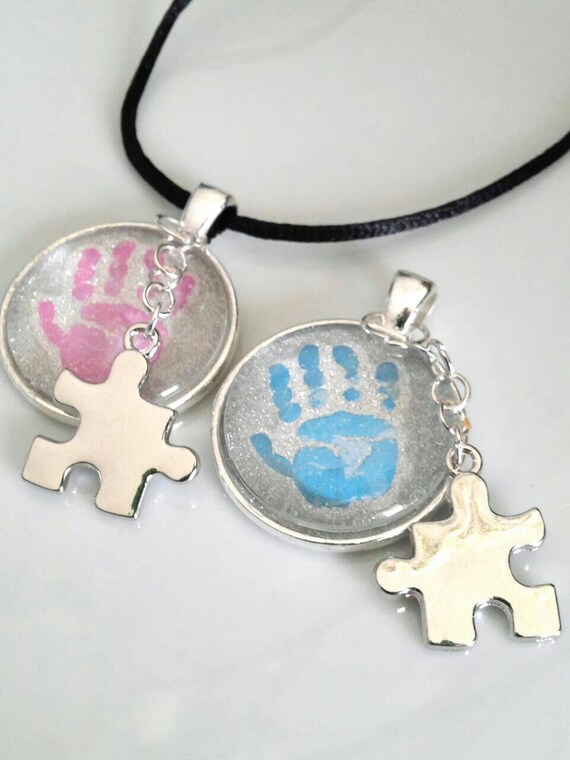 Autism necklace autism awareness jewelry Autism by GenevasSky