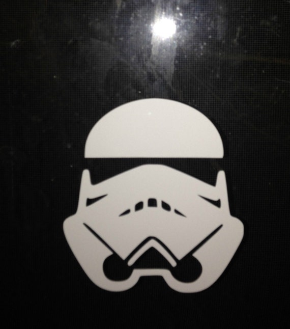 storm trooper window decal