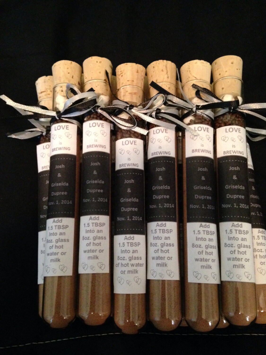 Top 80 of Hot Chocolate Test Tube Wedding Favors