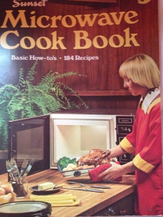 Sunset Microwave Cook book. by CrazyGrandmasAttic on Etsy