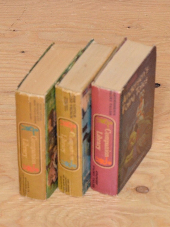 Lot of Three Vintage 1960s 'Companion Library' by BooksForBeer