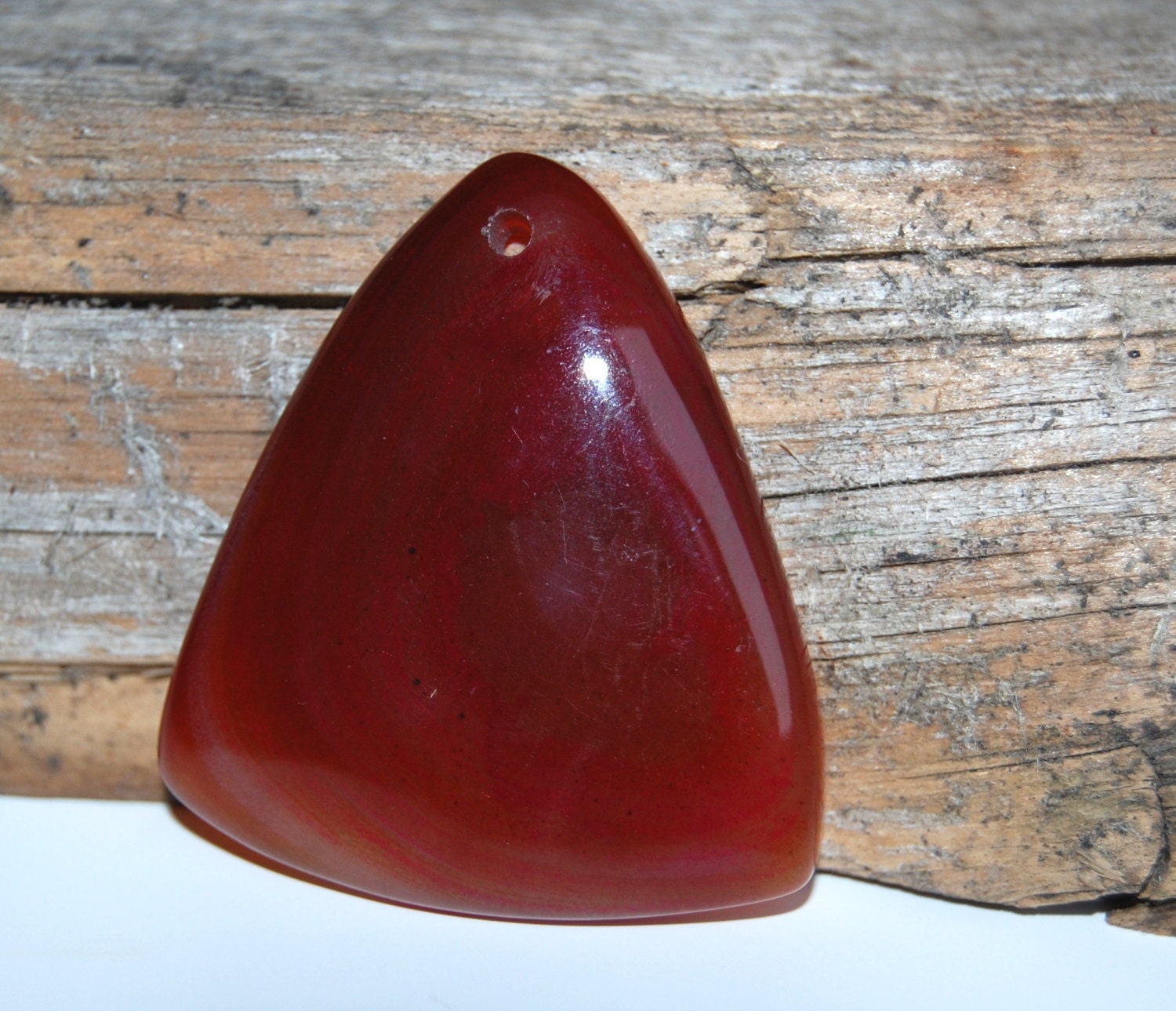 Dark Red Brown Agate Cabochon Gemstone