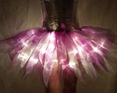 Glowing Sugar Plum Fairy LED Light-Up Adult Tutu Skirt for Holiday / Costume / Rave / Cosplay / Party / Club