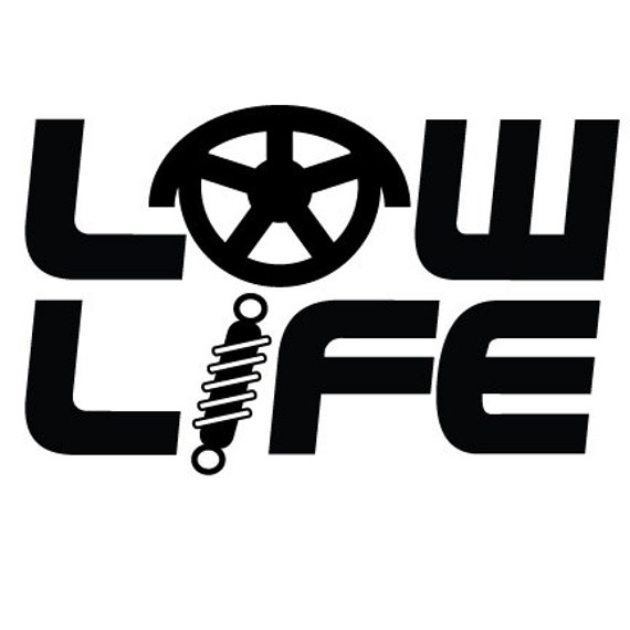 Items similar to Low Life Decal on Etsy
