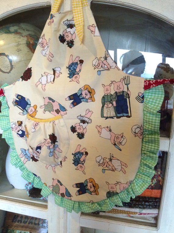 This Little Piggy Children's Apron