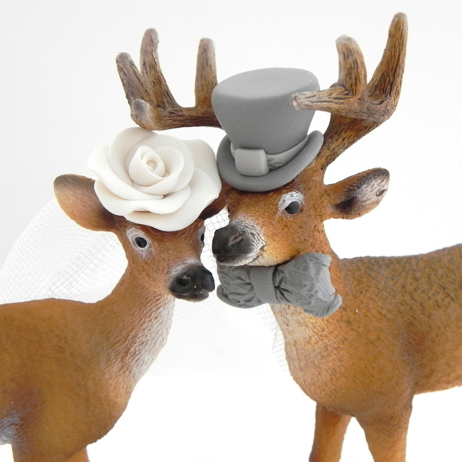 Custom Deer Cake Topper for Rustic Country or by AnimalToppers