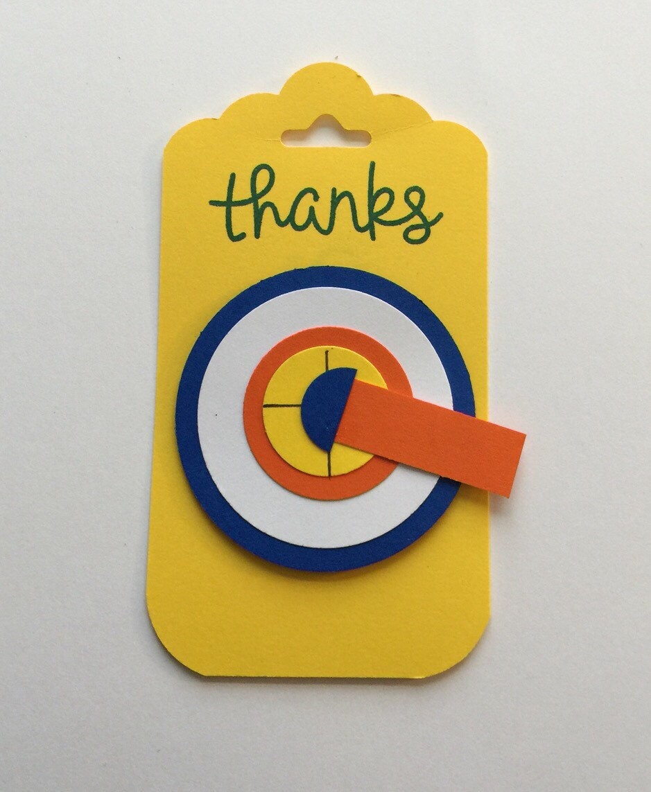 Nerf Party Favor Tag