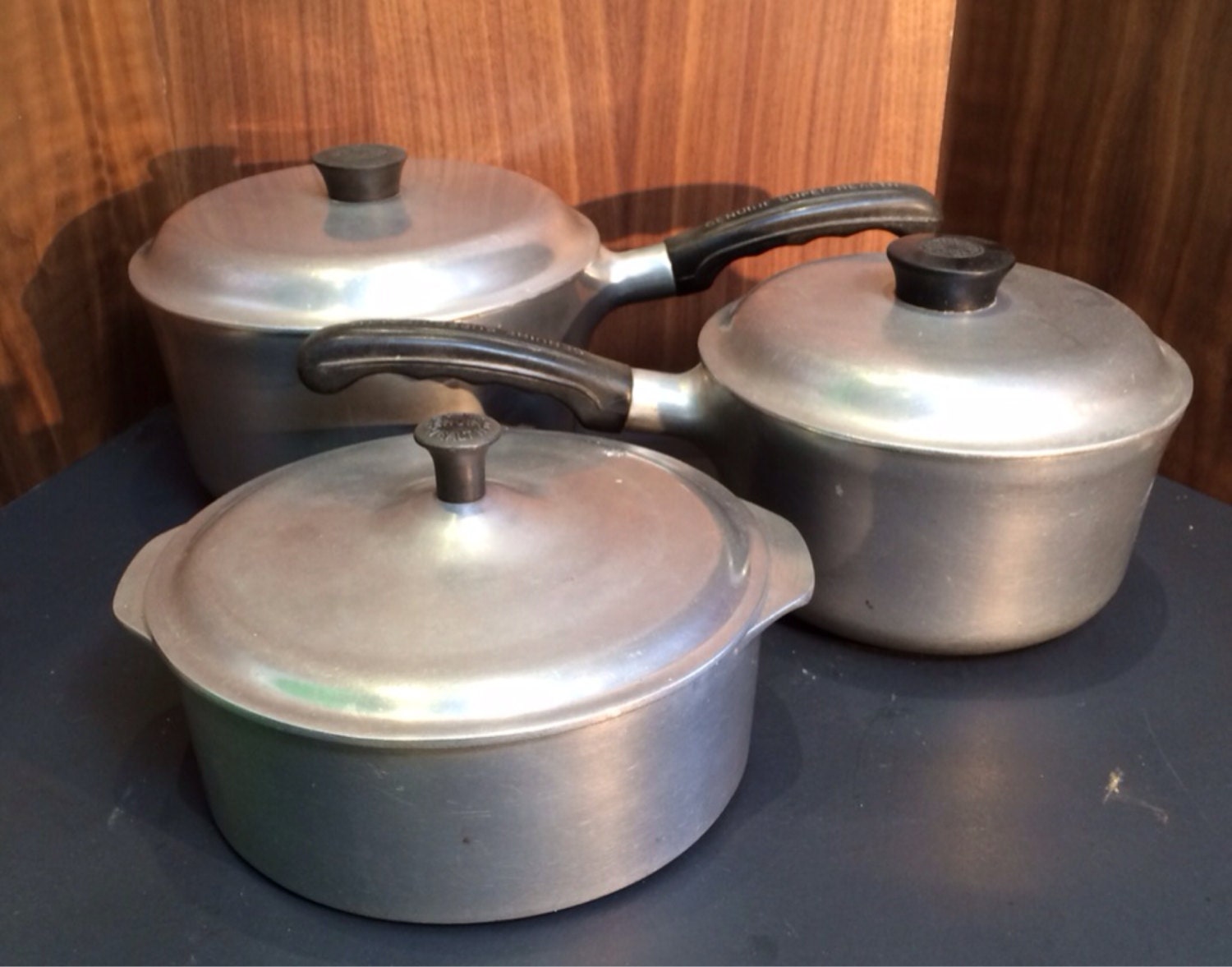 Mid Century Modern Healthware Aluminum Pots And Ovens Vintage Wearever ...