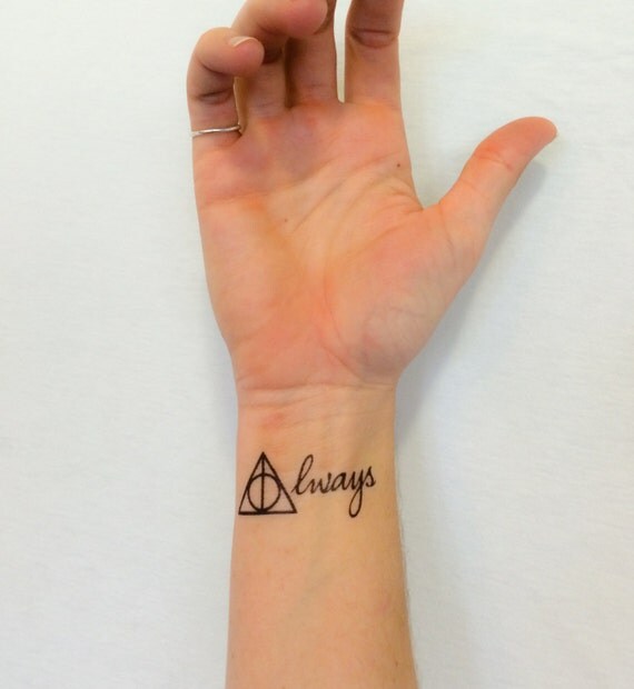 2 Harry Potter Always Temporary Tattoos GeekTat