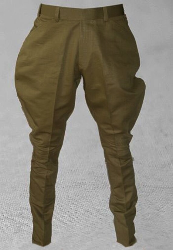 Items similar to Dark Tan Jodhpurs Baggy Pants Horse Riding Pants Show