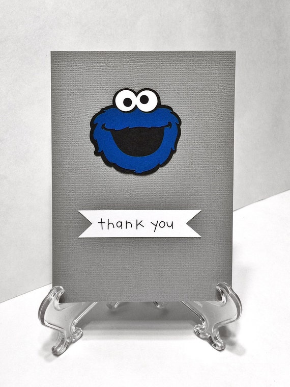 Cookie Monster Thank You CardsSesame Street Thank by