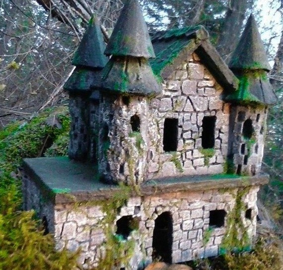 STONE FAIRY CASTLE Fairy Castle Fairy by TheMistyHollowPixie