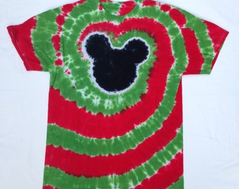 christmas tie dye t shirts