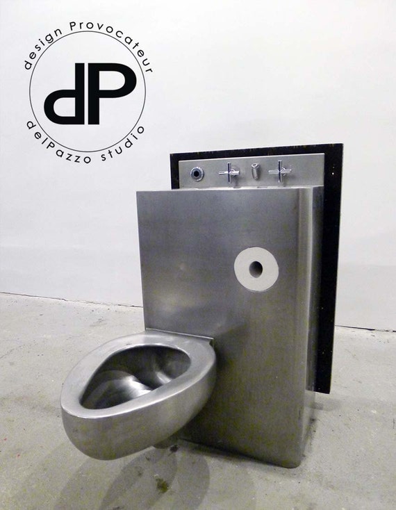 Items similar to STAINLESS Steel PRISON TOILET !!! Yes, this can be