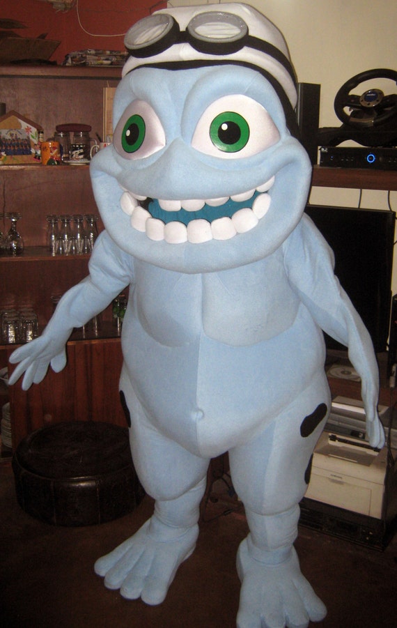 Crazy Frog Mascot Costume Adult Costume by AdultMascotCostumes Etsy