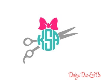 Download Popular items for monogram scissors on Etsy