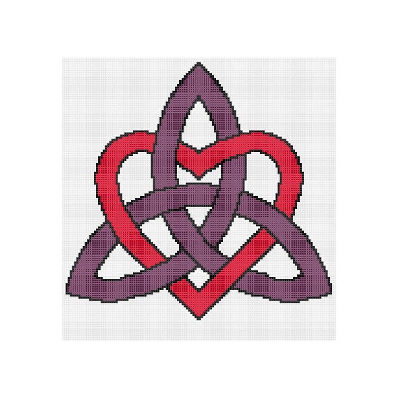 Items similar to Celtic Cross Stitch Pattern - Counted Cross Stitch ...