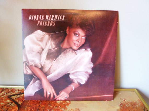 Dionne Warwick Friends 1985 LP Vintage vinyl record eighties