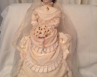 franklin heirloom dolls victorian bride