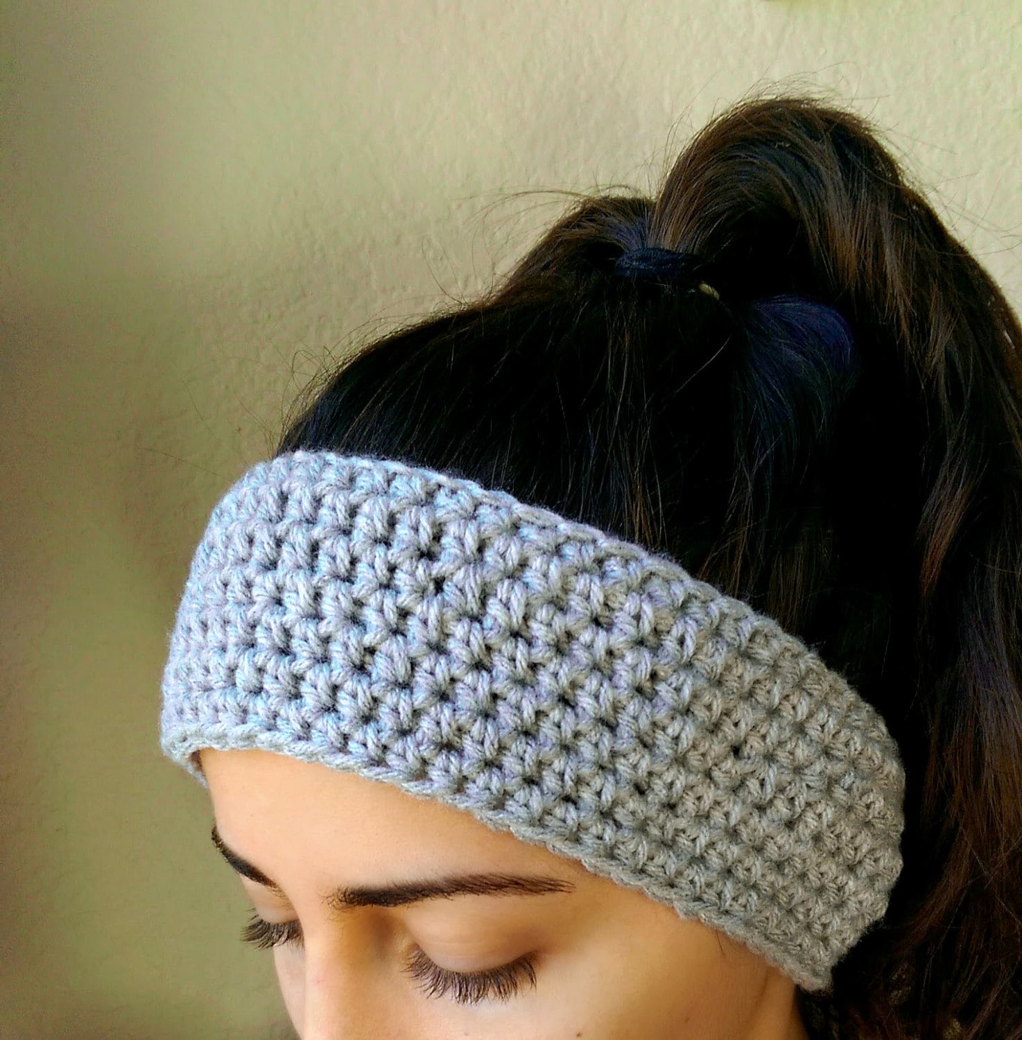 Simple Crochet Ear Warmer Headband Handmade by TheSnugglery