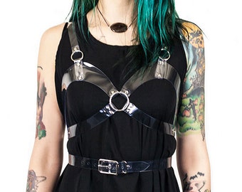 レディース着1回 CLEAR SLENDER BELT HARNESS - mirabellor.com